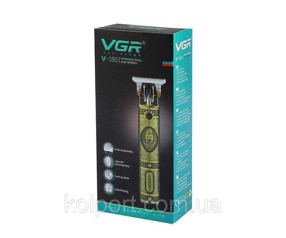 Професійне стриження, окантовна машинка VGR V-085